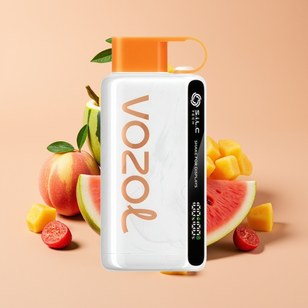 VOZOL STAR 9000/12000 Shake Display 650mAh Pfirsich Mango Wassermelone