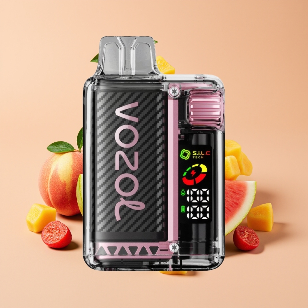 VOZOL Vista 20000 Puffs 650mAh OLED Display MTL Pfirsich Mango Wassermelone