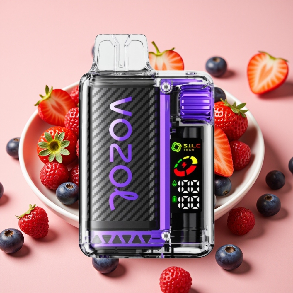 VOZOL Vista 20000 Puffs OLED 6-Level Watt MTL 650mAh Mixed Beeren