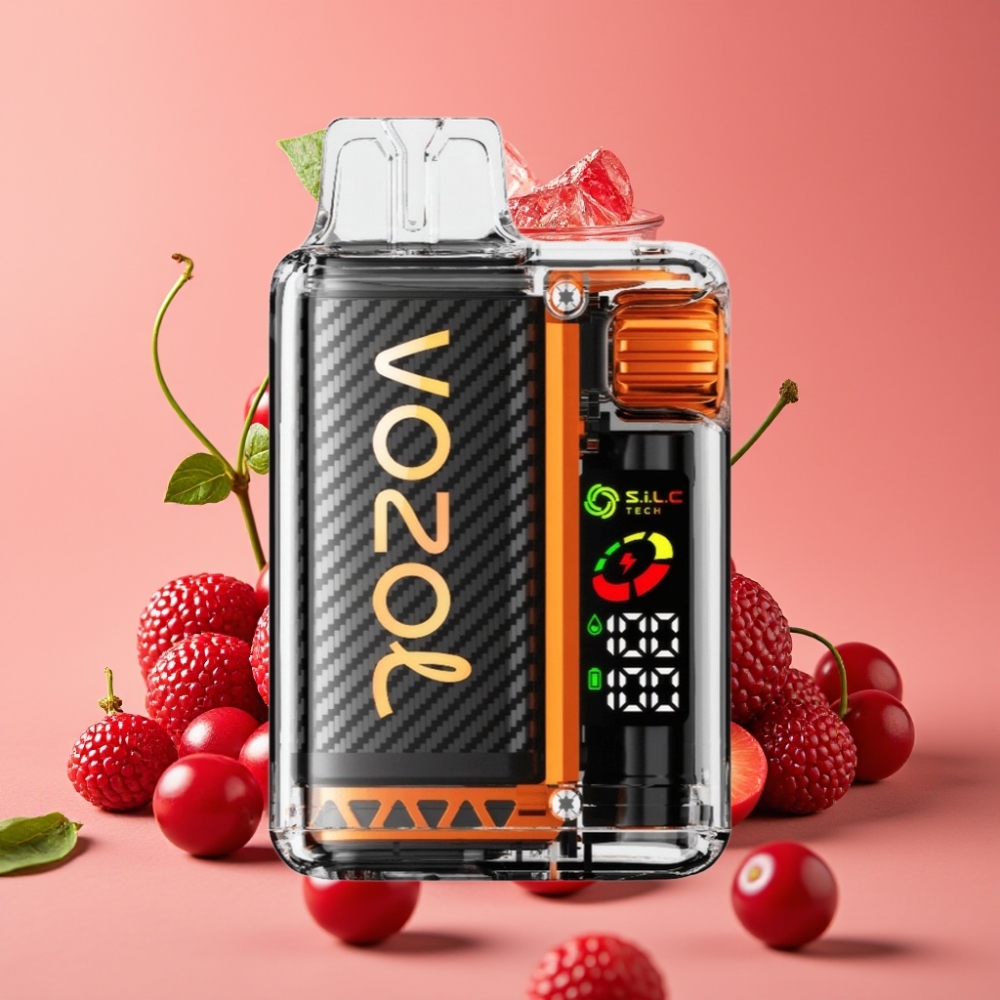 VOZOL Vista 20000 Puffs Rechargebar mit OLED Display & 6-Stufen Wattregelung - Kirsch-Cola
