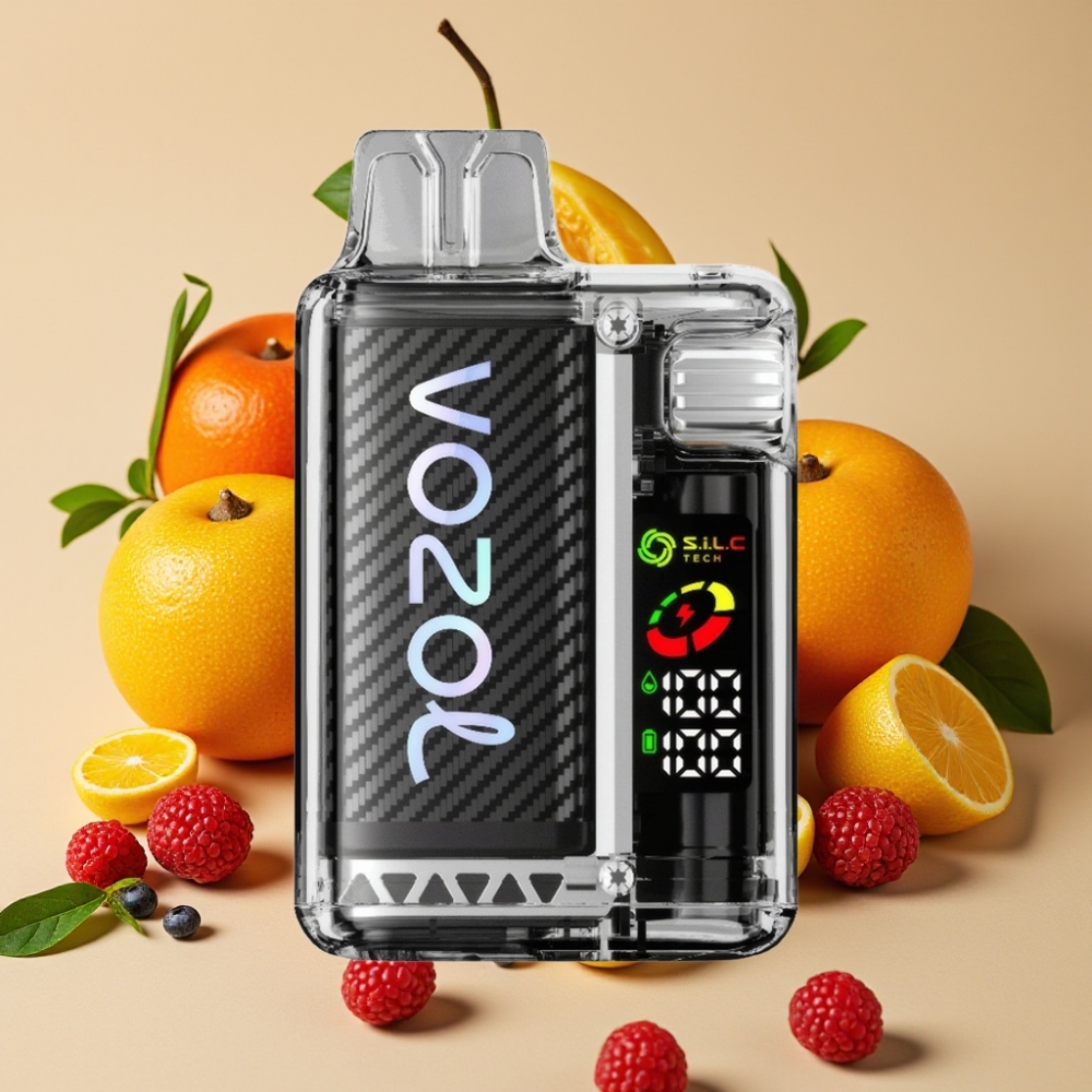 VOZOL Vista 20000 Puffs wiederverwendbar 650mAh 2% Nikotin OLED Vanille-Tabak
