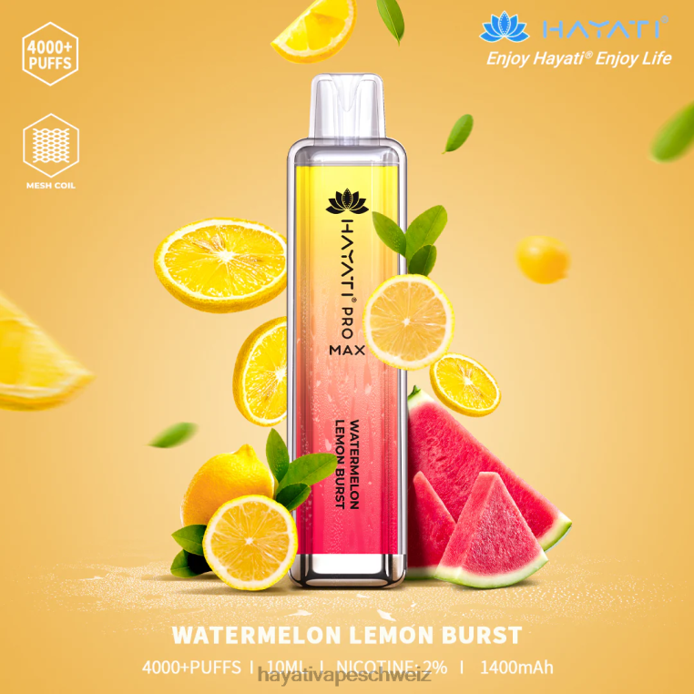 Wassermelone, Zitronensaft, geplatzt