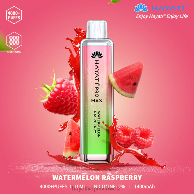 Wassermelone Himbeere