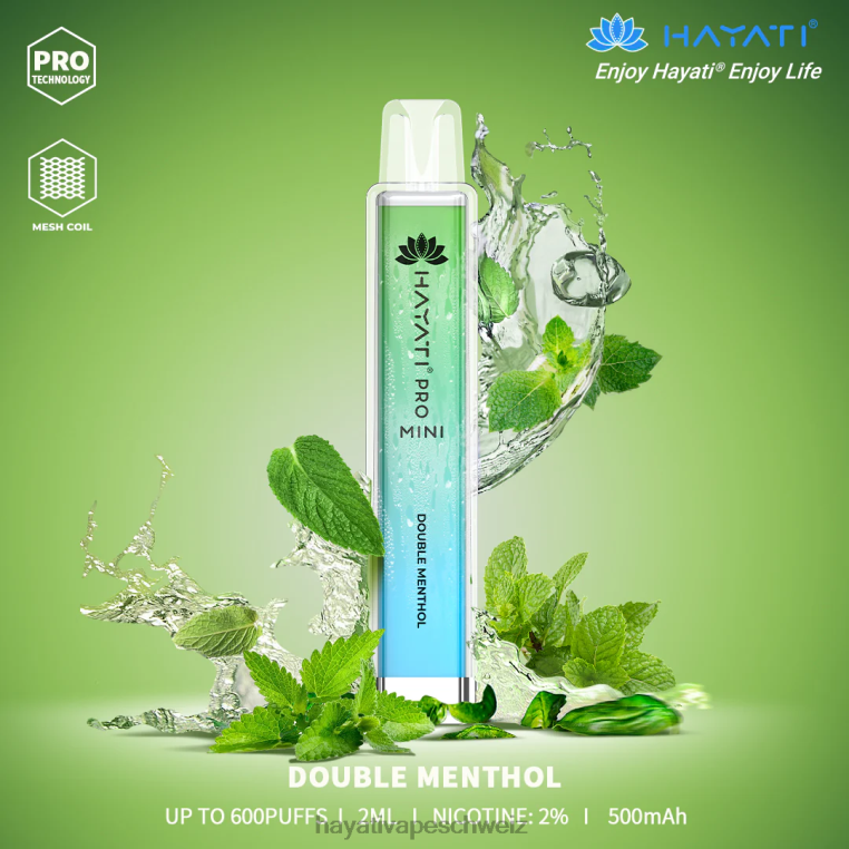 doppeltes Menthol