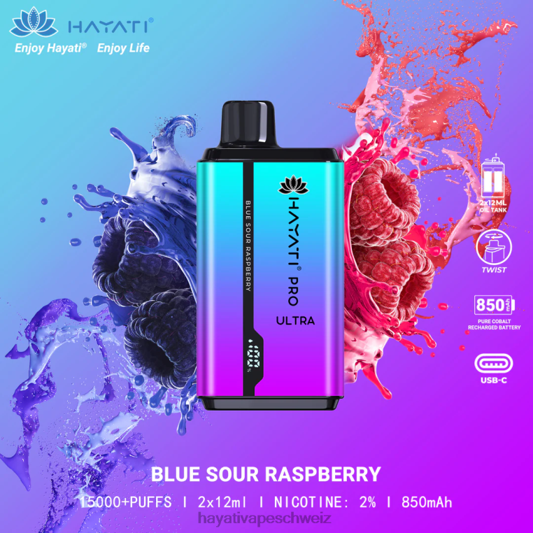 blaue saure himbeere